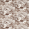 Clarke & Clarke PARADISE LOST SEPIA Upholstery Fabric