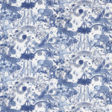 Clarke & Clarke PARADISE LOST INK Upholstery Fabric