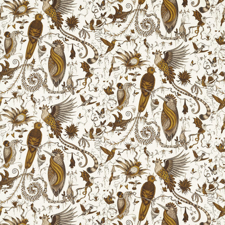 Clarke & Clarke QUETZAL GOLD Upholstery Fabric