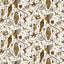 Clarke & Clarke QUETZAL GOLD Upholstery Fabric
