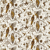 Clarke & Clarke QUETZAL GOLD Upholstery Fabric