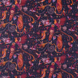 Clarke & Clarke QUETZAL VELVET VIOLET Upholstery Fabric