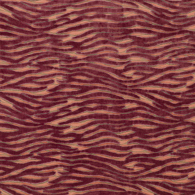 Clarke & Clarke WILDSTRIPE CORAL Upholstery Fabric