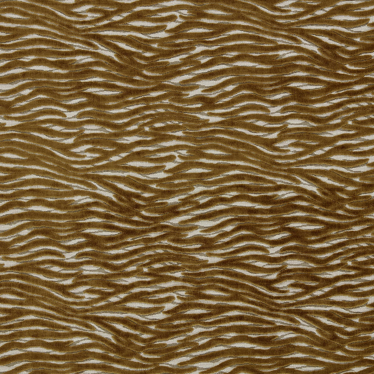 Clarke & Clarke WILDSTRIPE BRONZE Upholstery Fabric