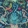 Clarke & Clarke BOSQUE DREAMS NAVY WP Wallpaper