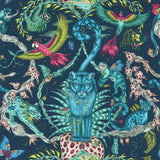 Clarke & Clarke BOSQUE DREAMS NAVY WP Wallpaper