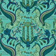 Clarke & Clarke ODYSSEY MYTHOS PEACOCK WP Wallpaper