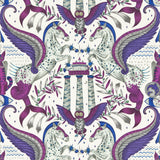 Clarke & Clarke ODYSSEY MYTHOS VIOLET WP Wallpaper