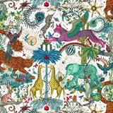 Clarke & Clarke PARADISE LOST IVORY WP Wallpaper