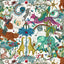 Clarke & Clarke PARADISE LOST IVORY WP Wallpaper