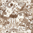 Clarke & Clarke PARADISE LOST SEPIA WP Wallpaper