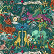 Clarke & Clarke PARADISE LOST TEAL WP Wallpaper