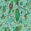 Clarke & Clarke QUETZAL AQUA WP Wallpaper
