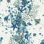 Clarke & Clarke SEAFOREST BLUE WP Wallpaper