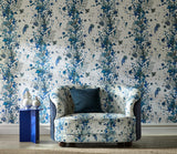Clarke & Clarke SEAFOREST BLUE WP Wallpaper