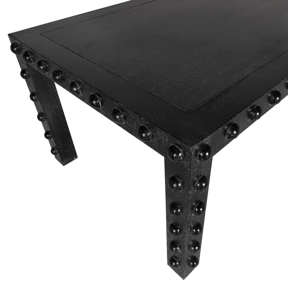 NOIR Didier Dining Table Black Walnut