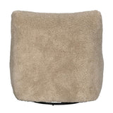 NOIR Mcclain Swivel Chair Camel Fabric