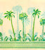 Lee Jofa PALMS WAY MURAL GC GREEN Wallpaper