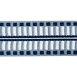 Schumacher Navy Jacobsen Tape Indoor/Outdoor