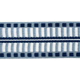 Schumacher Navy Jacobsen Tape Indoor/Outdoor