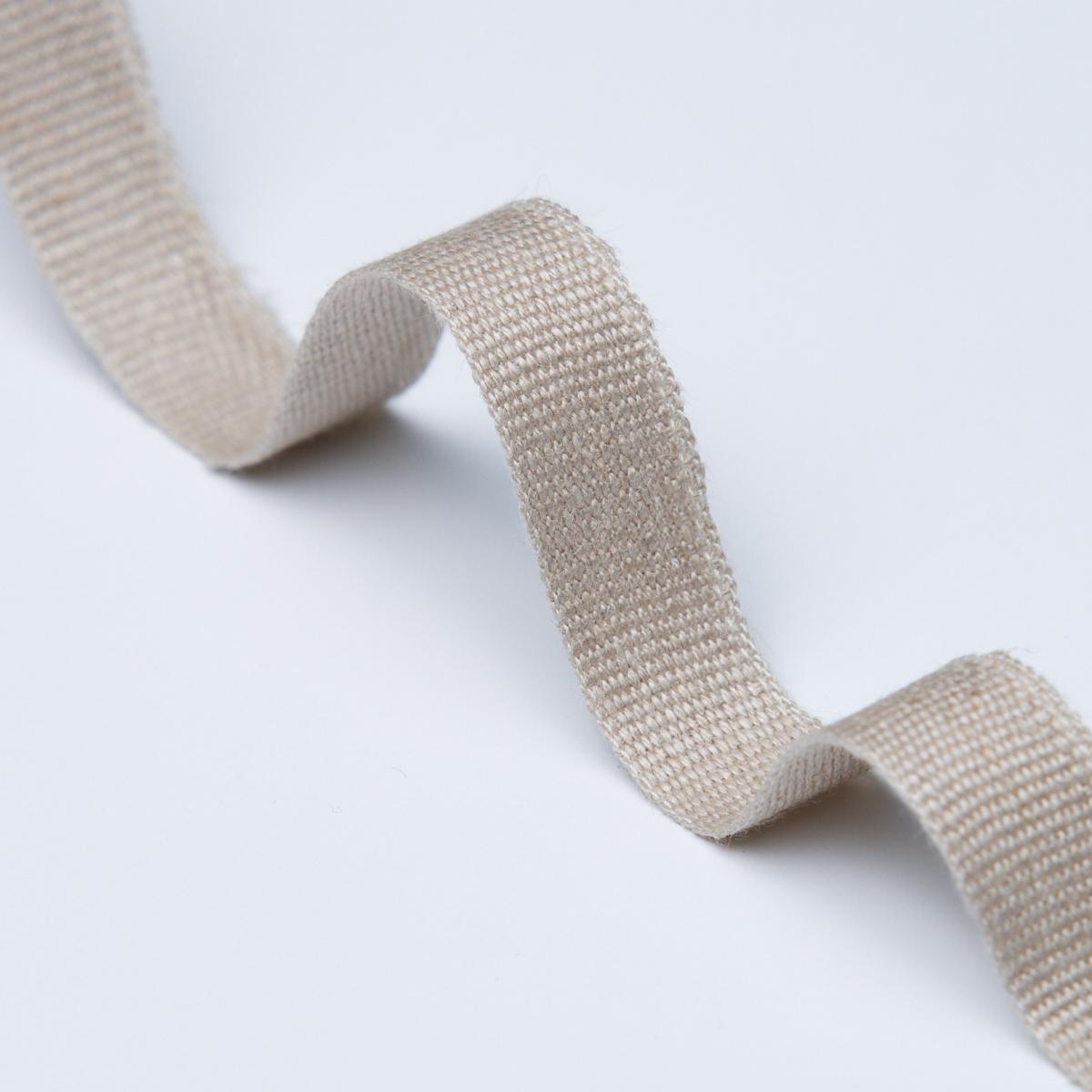 Schumacher Flax Mathias Linen Tape Narrow