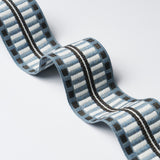 Schumacher Slate Jacobsen Tape Indoor/Outdoor