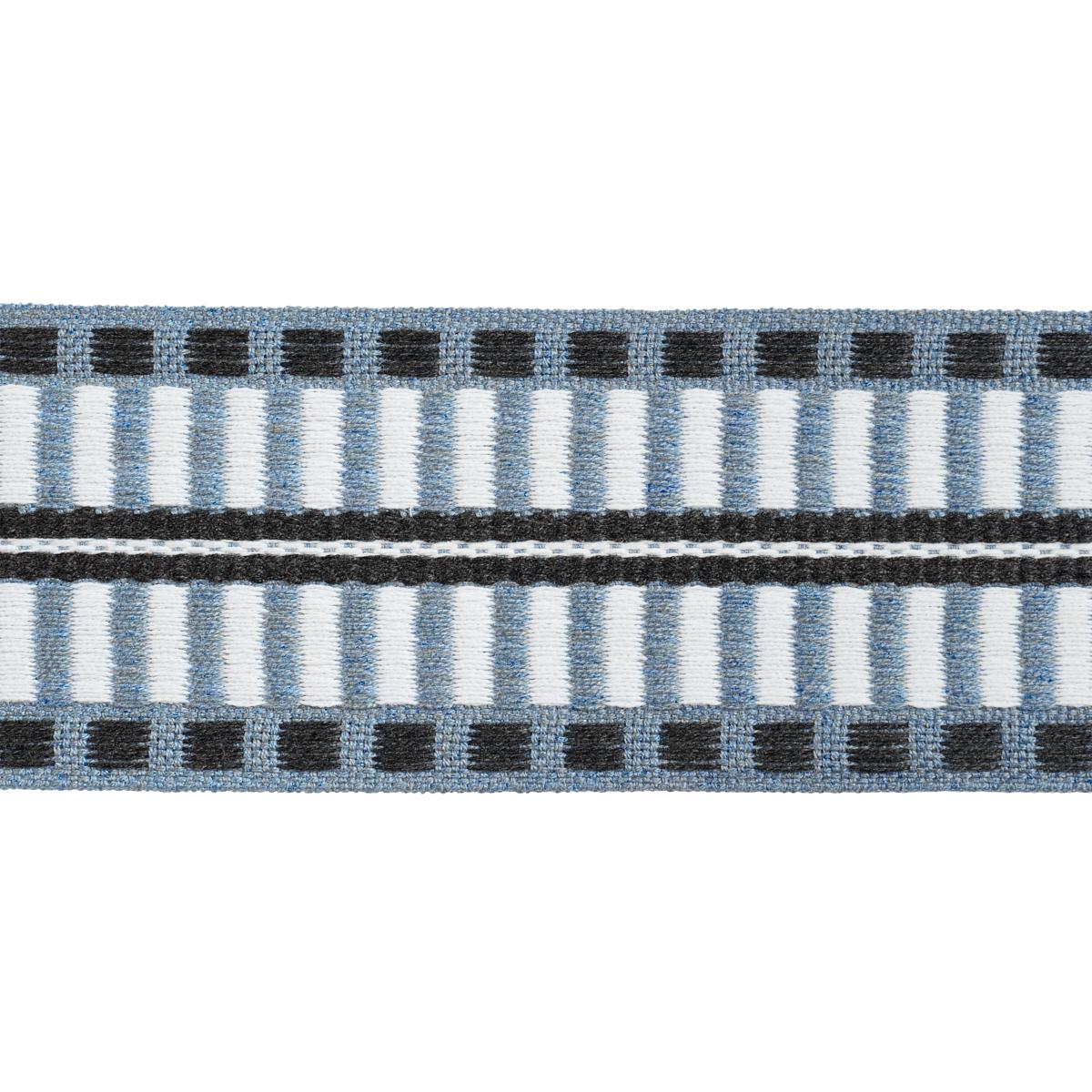 Schumacher Slate Jacobsen Tape Indoor/Outdoor