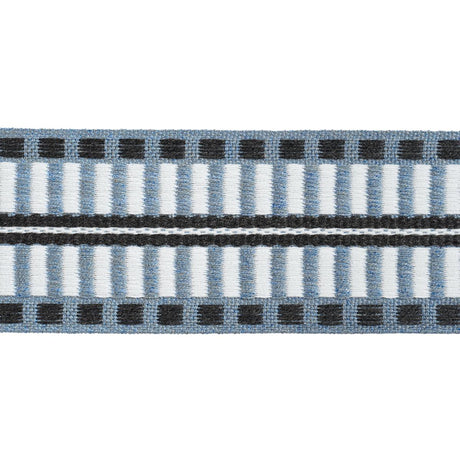 Schumacher Slate Jacobsen Tape Indoor/Outdoor