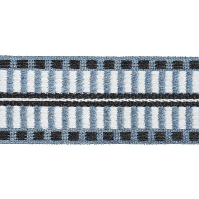 Schumacher Slate Jacobsen Tape Indoor/Outdoor