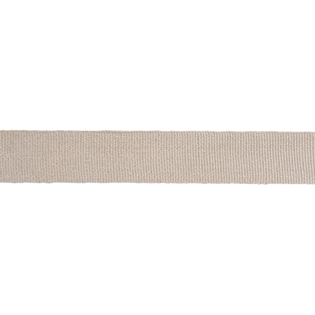 Schumacher Flax Mathias Linen Tape Medium