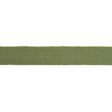 Schumacher Olive Mathias Linen Tape Medium
