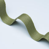 Schumacher Olive Mathias Linen Tape Medium