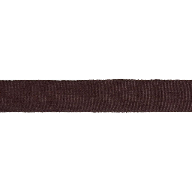Schumacher Brown Mathias Linen Tape Medium