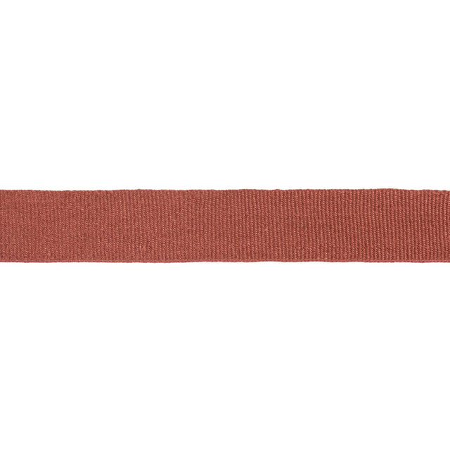 Schumacher Terracotta Mathias Linen Tape Medium