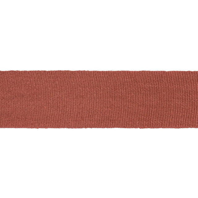 Schumacher Terracotta Mathias Linen Tape Wide