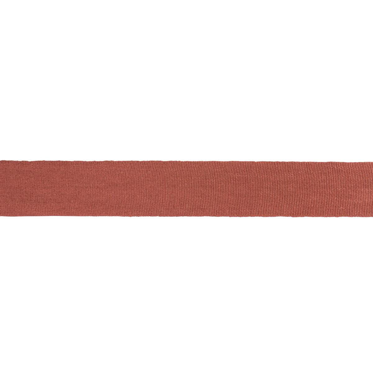 Schumacher Terracotta Mathias Linen Tape Wide