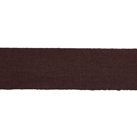 Schumacher Brown Mathias Linen Tape Wide