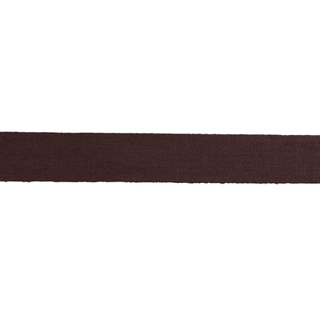 Schumacher Brown Mathias Linen Tape Wide