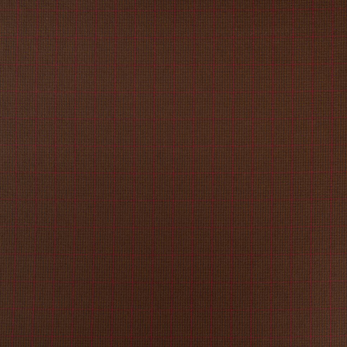 Schumacher Aldridge Wool Houndstooth Mocha Fabric
