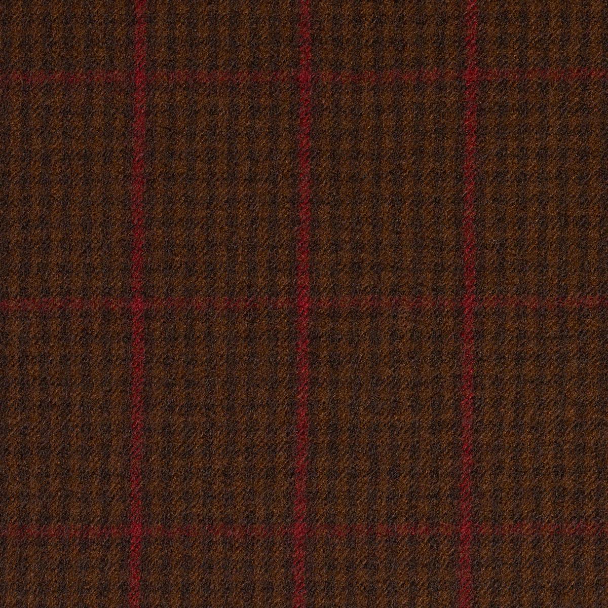 Schumacher Aldridge Wool Houndstooth Mocha Fabric