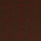 Schumacher Aldridge Wool Houndstooth Mocha Fabric