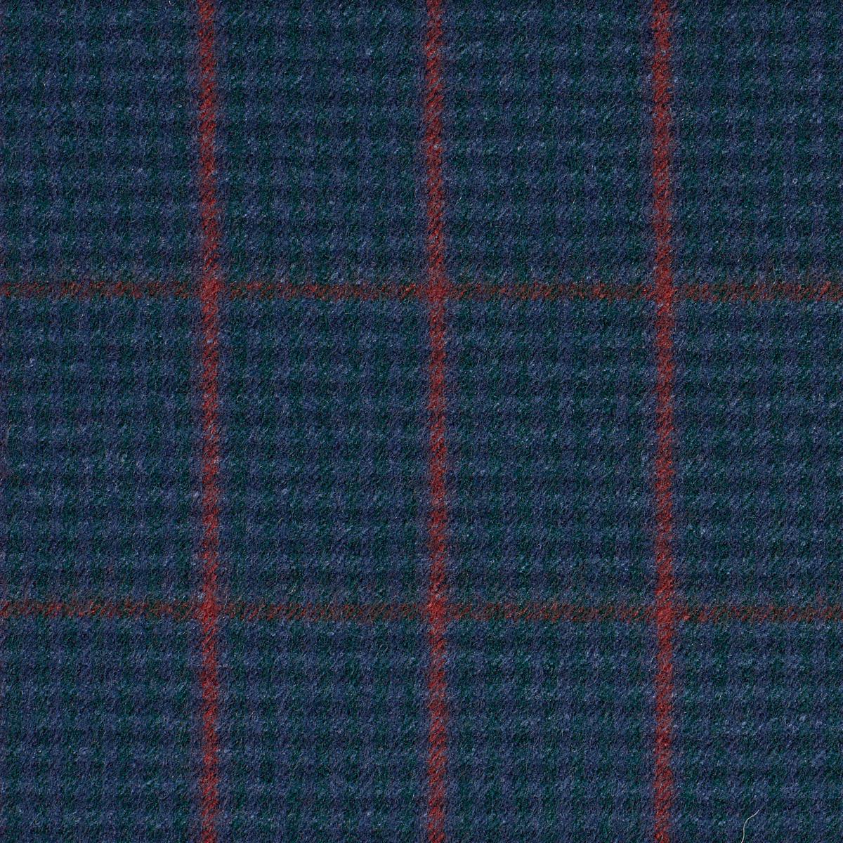 Schumacher Aldridge Wool Houndstooth Spruce Fabric