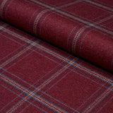 Schumacher Blackburn Merino Plaid Redwood Fabric