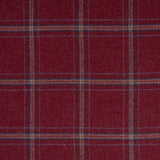Schumacher Blackburn Merino Plaid Redwood Fabric