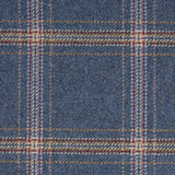 Schumacher Blackburn Merino Plaid Denim Fabric