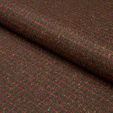 Schumacher Hudson Wool Check Forest Green Fabric