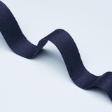 Schumacher Navy Mathias Linen Tape Medium