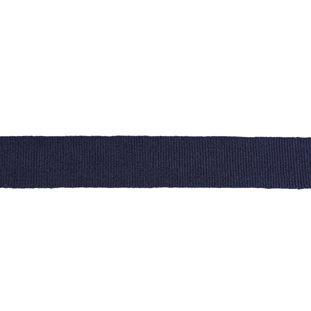 Schumacher Navy Mathias Linen Tape Medium