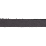 Schumacher Charcoal Mathias Linen Tape Medium