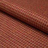 Schumacher Hudson Wool Check Rust Fabric